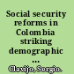 Social security reforms in Colombia striking demographic and fiscal balances /