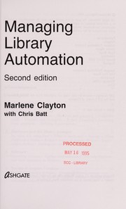 Managing library automation /