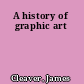 A history of graphic art