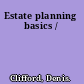 Estate planning basics /