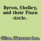 Byron, Shelley, and their Pisan circle.