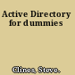 Active Directory for dummies