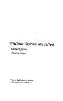 William Styron revisited /