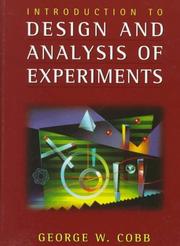 Introduction to design and analysis of experiments /