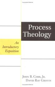 Process theology : an introductory exposition /