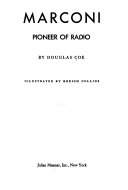 Marconi : pioneer of radio /