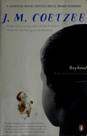 Boyhood : scenes from provincial life /