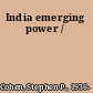 India emerging power /