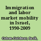 Immigration and labor market mobility in Israel, 1990-2009 /