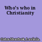 Who's who in Christianity