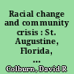 Racial change and community crisis : St. Augustine, Florida, 1877-1980 /