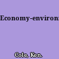 Economy-environment-development-knowledge