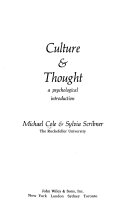 Culture and thought : a psychological introduction /