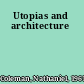 Utopias and architecture