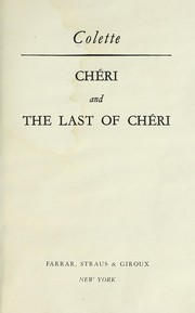 Chéri, and the last of Chéri.