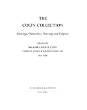 The Colin collection ; paintings, watercolors, drawings and sculpture /