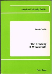 The teaching of Wordsworth /