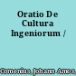 Oratio De Cultura Ingeniorum /