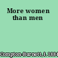 More women than men