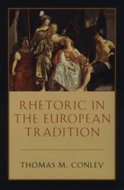 Rhetoric in the European tradition /