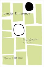 Identity\difference : democratic negotiations of political paradox /