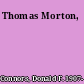 Thomas Morton,