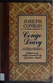 Congo diary and other uncollected pieces /