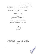 Laughing Anne : One day more; two plays /