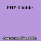 PHP 4 bible