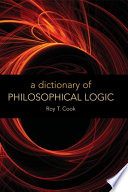 A dictionary of philosophical logic