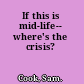 If this is mid-life-- where's the crisis?