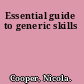 Essential guide to generic skills