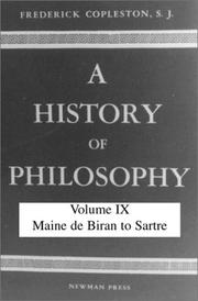 A history of philosophy /