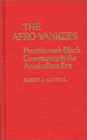 The Afro-Yankees : Providence's Black community in the antebellum era /