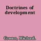 Doctrines of development