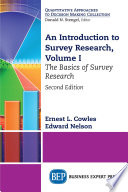 An introduction to survey research.