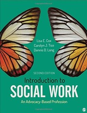 Introduction to social work : an advocacy-based profession /