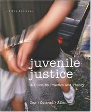 Juvenile justice : a guide to theory and practice /