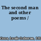 The second man and other poems /