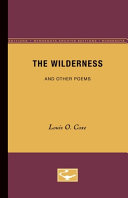 The wilderness, and other poems