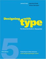 Designing with type : the essential guide to typography /