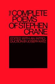 The complete poems of Stephen Crane /