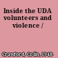 Inside the UDA volunteers and violence /