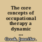 The core concepts of occupational therapy a dynamic framework for practice /