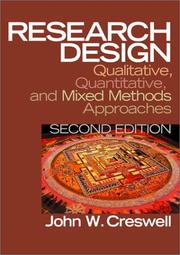 Research design : qualitative, quantitative, and mixed methods approaches /