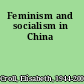 Feminism and socialism in China