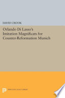 Orlando di Lasso's imitation magnificats for Counter-Reformation Munich /