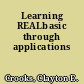 Learning REALbasic through applications