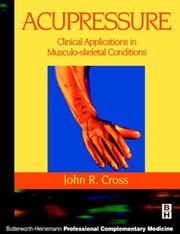 Acupressure : clinical applications in musculo-skeletal conditions /