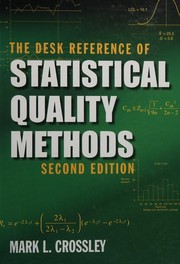The desk reference of statistical quality methods /